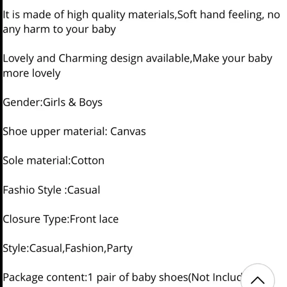 Infant baby sneakers newborn 0-3 months size 11 brown